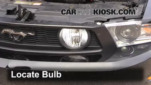 2012 Ford Mustang GT 5.0L V8 Coupe Lights Fog Light (replace bulb)